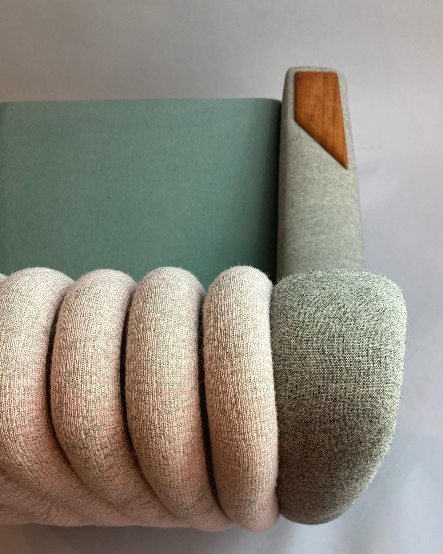 Cushions hand-sewn for Christiania cargo bike